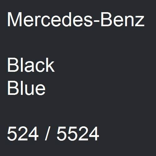 Mercedes-Benz, Black Blue, 524 / 5524.